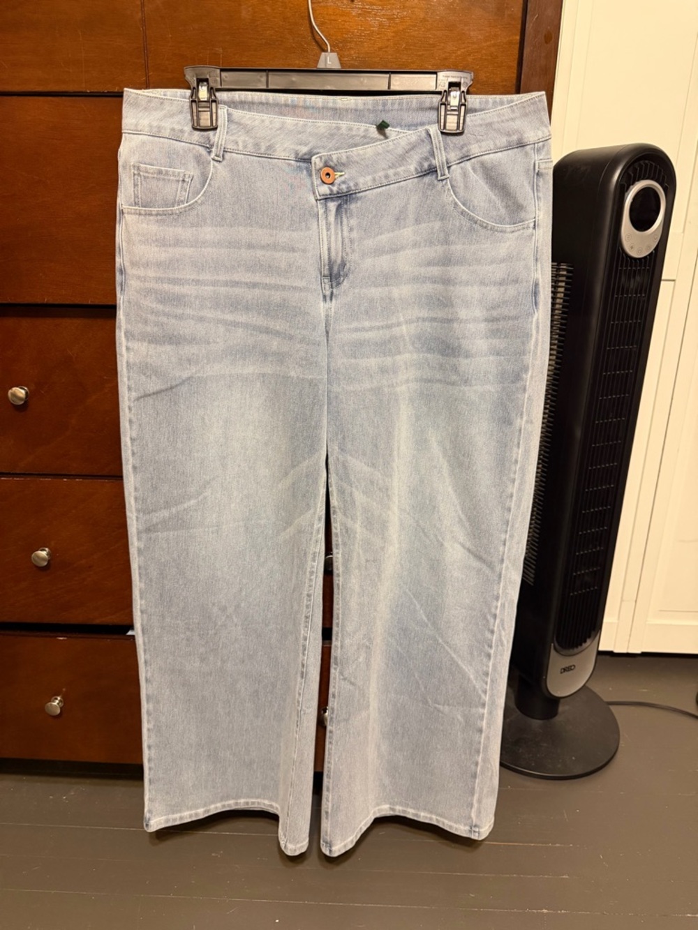 HALARA Light Blue Wide Leg Women’s Jeans